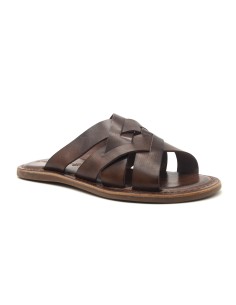 L'Angolo del Cuoio sandalo con maxi fascia 2